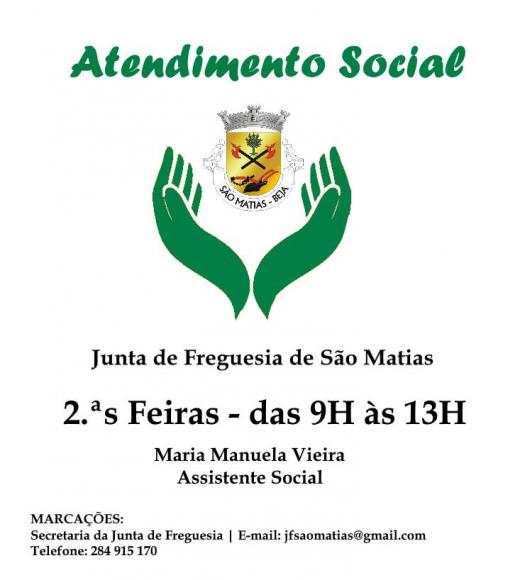 Atendimento Social - Novo horário!